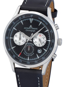 orologio uomo Jacques Lemans 1-2068A Retro Classic chrono men´s 41mm 5ATM