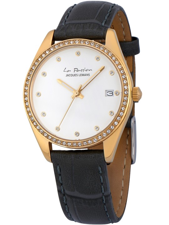 orologio donna Jacques Lemans LP-133K La Passion ladies 35mm 10ATM