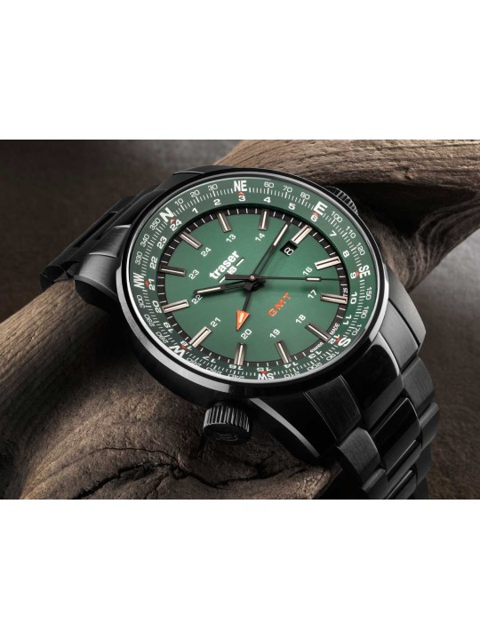 orologio uomo Traser H3 109525 P68 Pathfinder GMT 46mm 10ATM