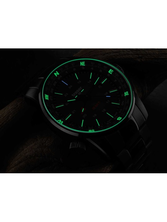 orologio uomo Traser H3 109525 P68 Pathfinder GMT 46mm 10ATM