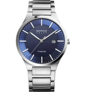 orologio uomo Bering 15239-777 solar men`s 39mm 10ATM