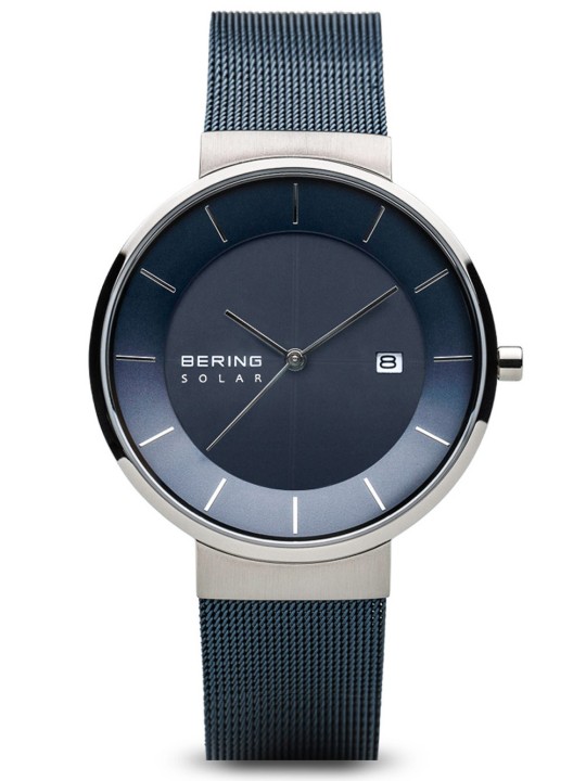 orologio uomo Bering 14639-307 solar men`s 39mm 5ATM