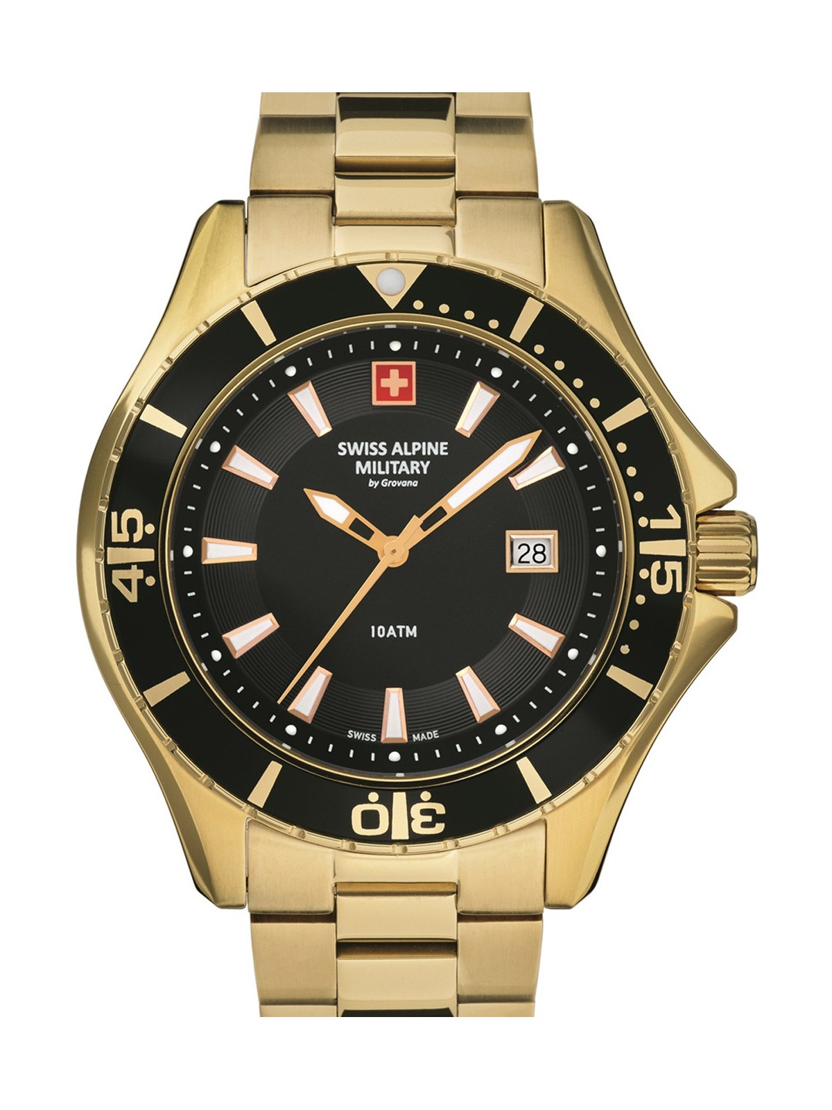 orologio uomo Swiss Alpine Military 7040.1117 diver 45mm 10ATM