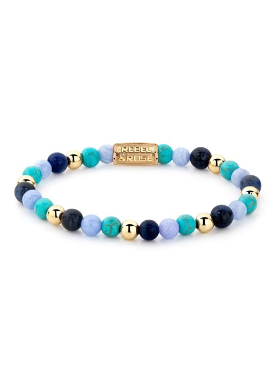 bracciale donna Rebel & Rose bracelet Winter Blues RR-60043-G-S ladies
