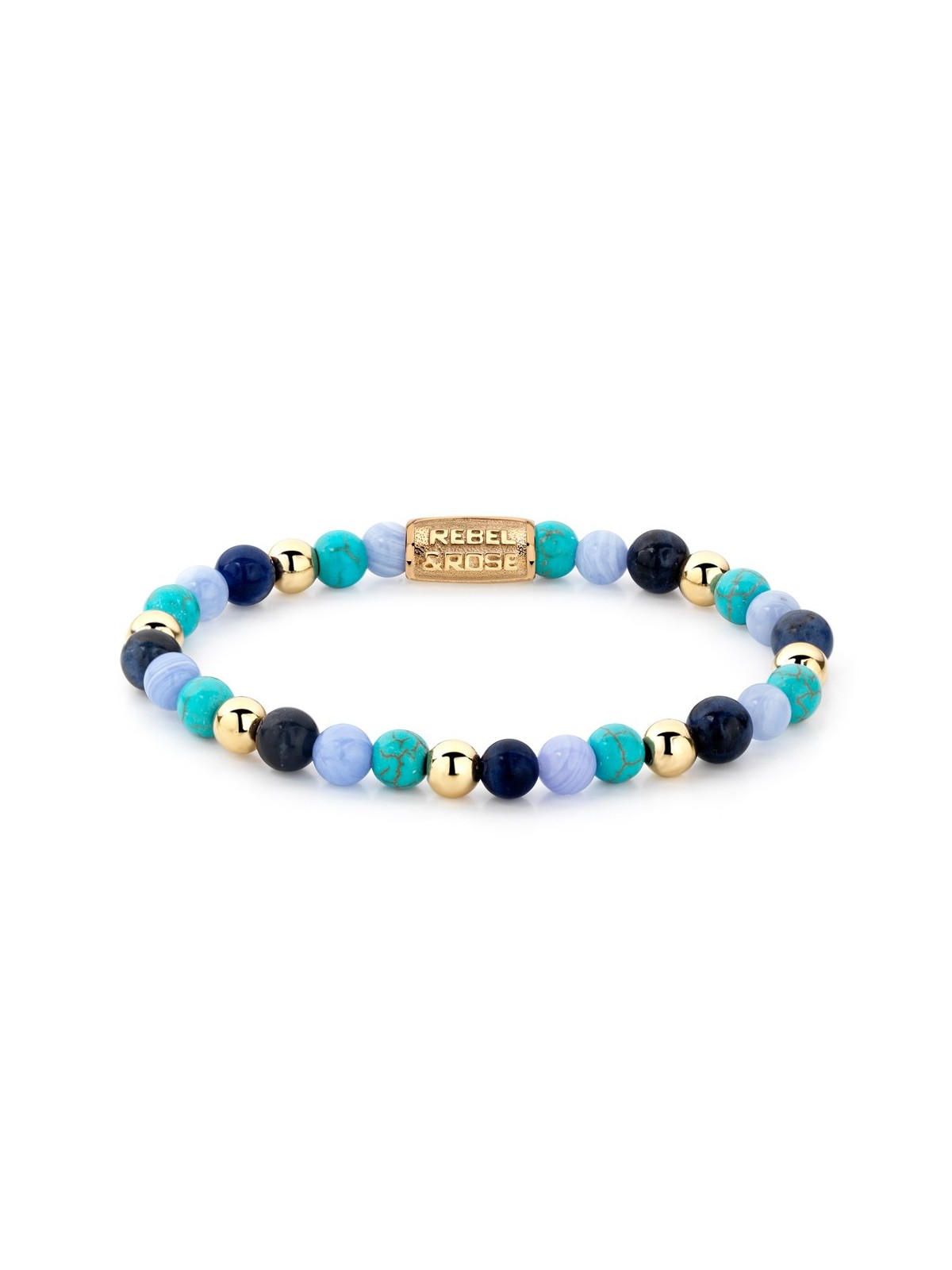bracciale donna Rebel & Rose bracelet Winter Blues RR-60043-G-S ladies