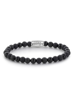 bracciale donna Rebel & Rose bracelet Black Rocks RR-60033-S-S ladies