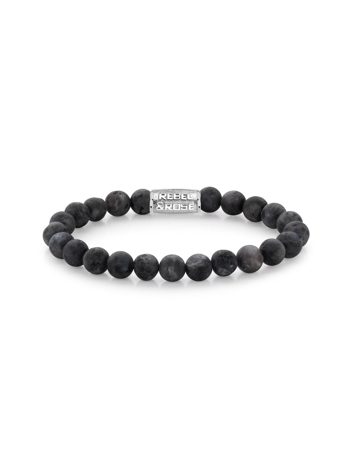 bracciale uomo Rebel & Rose bracelet Matt Grey Seduction RR-80025-S-M men`s