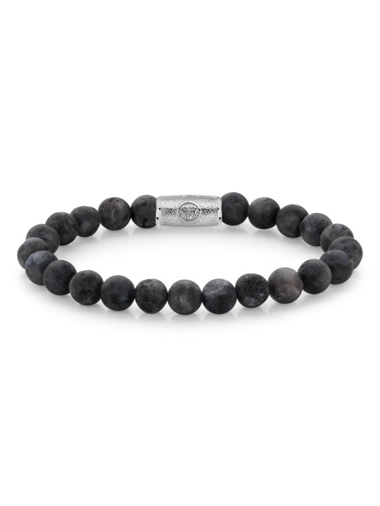 bracciale uomo Rebel & Rose bracelet Matt Grey Seduction RR-80025-S-M men`s