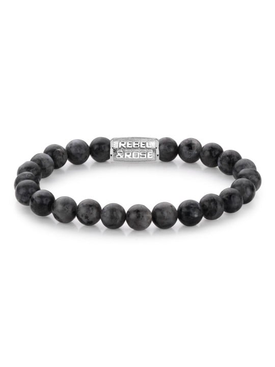 bracciale uomo Rebel & Rose bracelet Grey Seduction RR-80026-S-L men`s