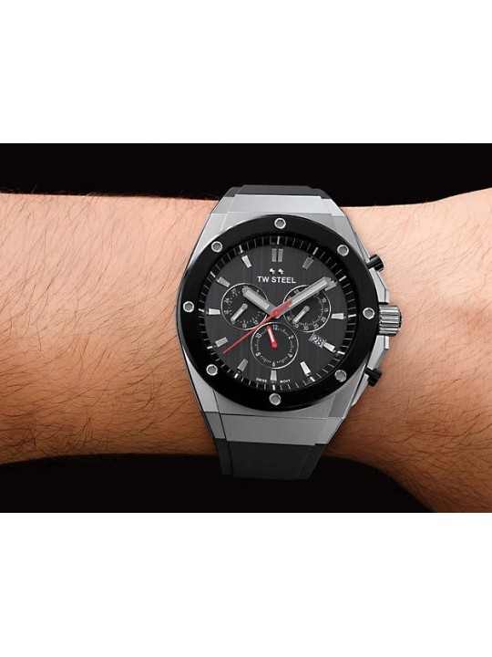 orologio uomo TW-Steel CE4042 CEO Tech chrono 44 mm 10ATM