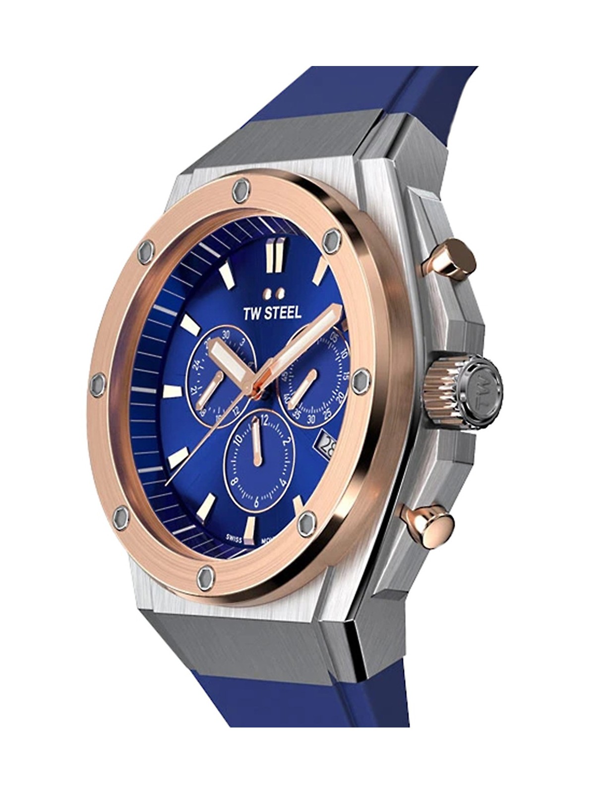 orologio uomo TW-Steel CE4046 CEO Tech chrono 44 mm 10ATM