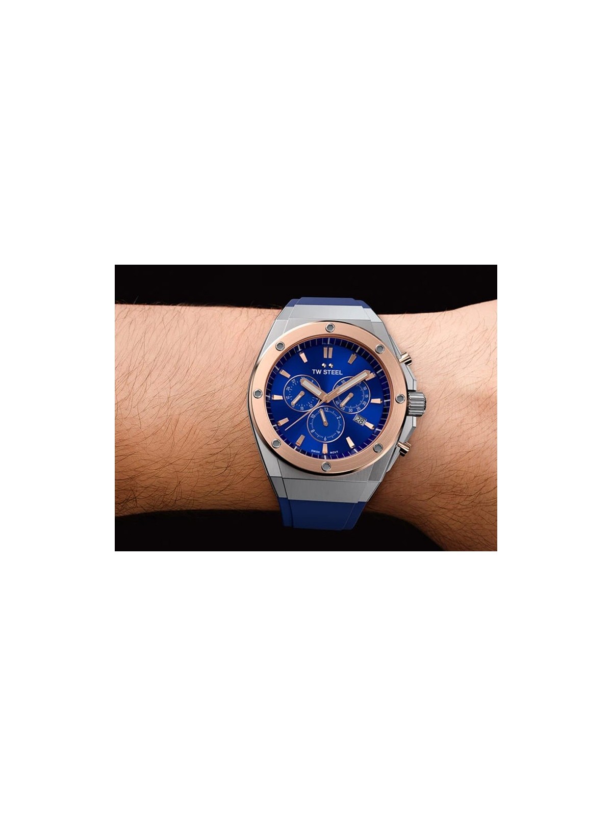 orologio uomo TW-Steel CE4046 CEO Tech chrono 44 mm 10ATM