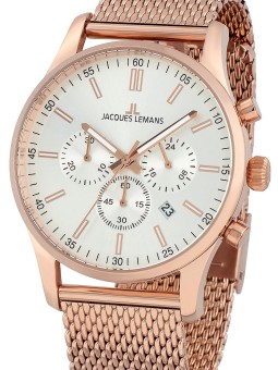 orologio uomo Jacques Lemans 1-2025J London chrono 42 mm 10ATM