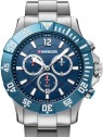 orologio uomo Wenger 01.0643.119 Seaforce diver-chronograph 43mm 20ATM