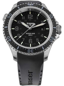 orologio uomo Traser H3 109377 P67 T25 SuperSub black 46 mm diver 50ATM