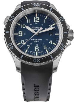 orologio uomo Traser H3 109374 P67 T25 SuperSub blue 46 mm diver 50ATM