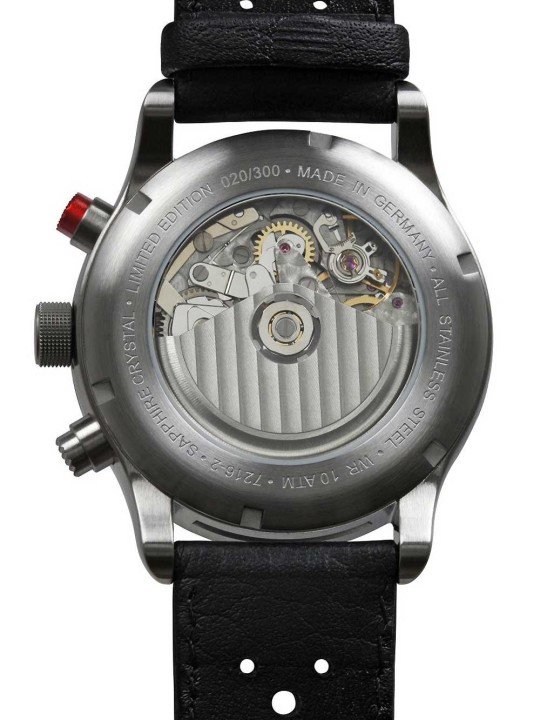 orologio uomo Zeppelin 7216-2 Night Cruise automatic chrono 42 mm 10ATM