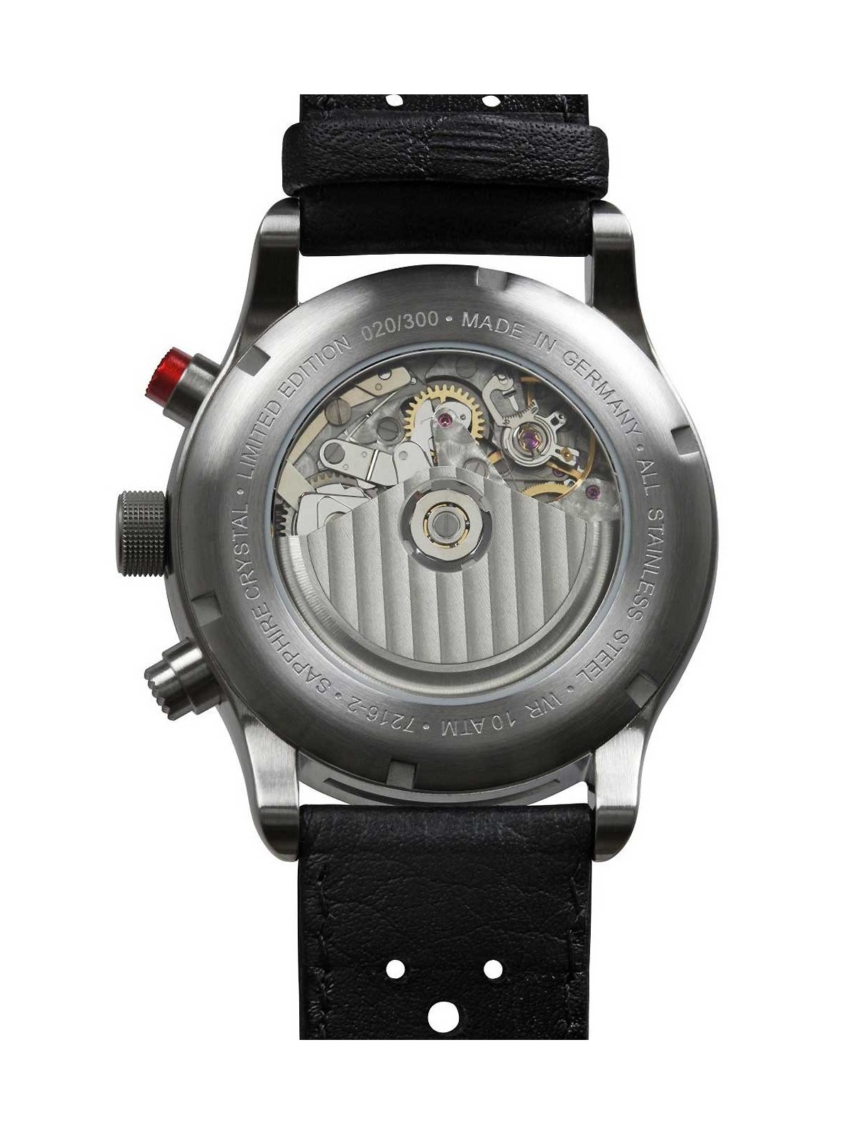 orologio uomo Zeppelin 7216-2 Night Cruise automatic chrono 42 mm 10ATM