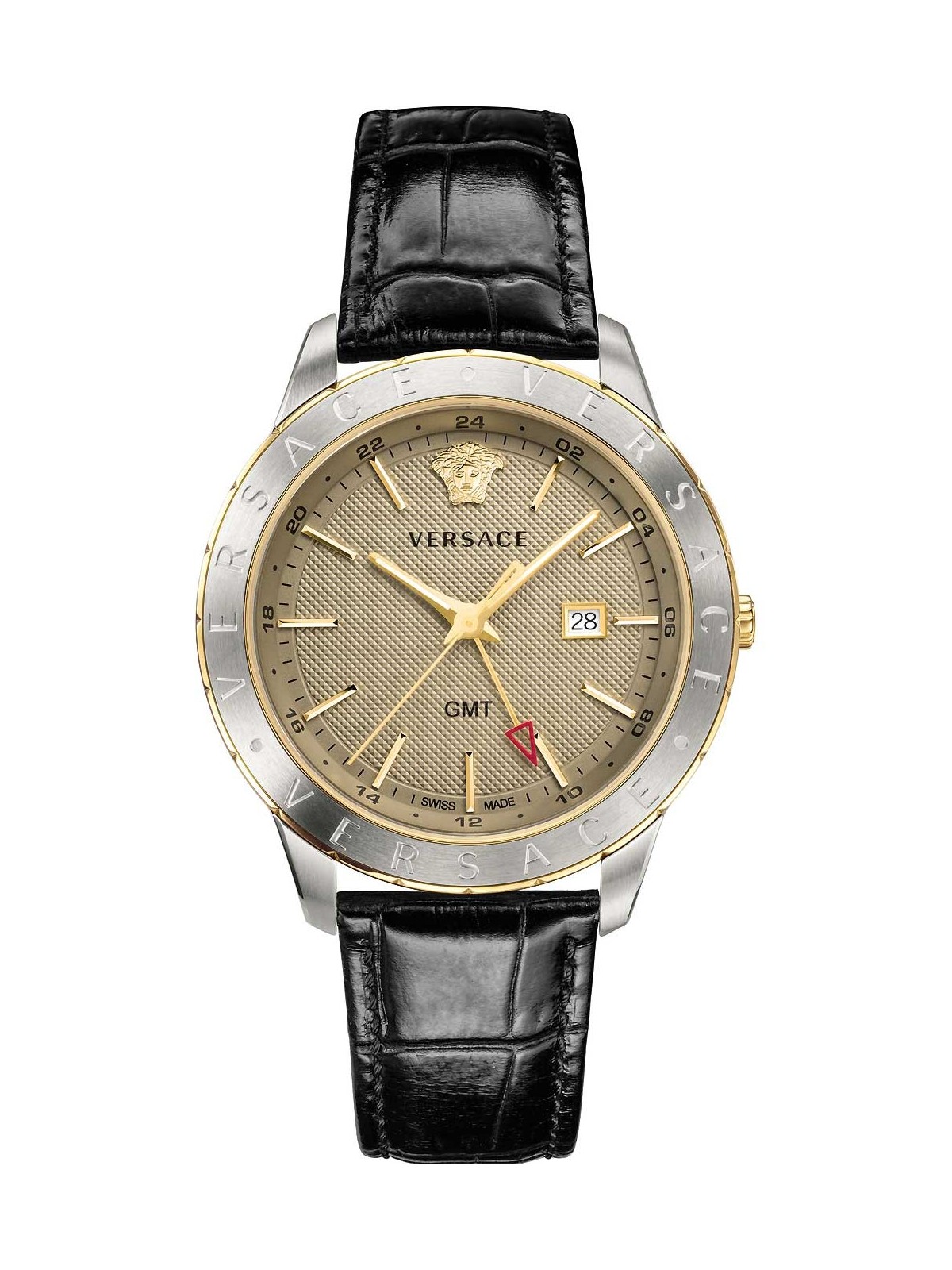 orologio uomo Versace VEBK00218 Univers GMT men`s watch 43mm 3ATM