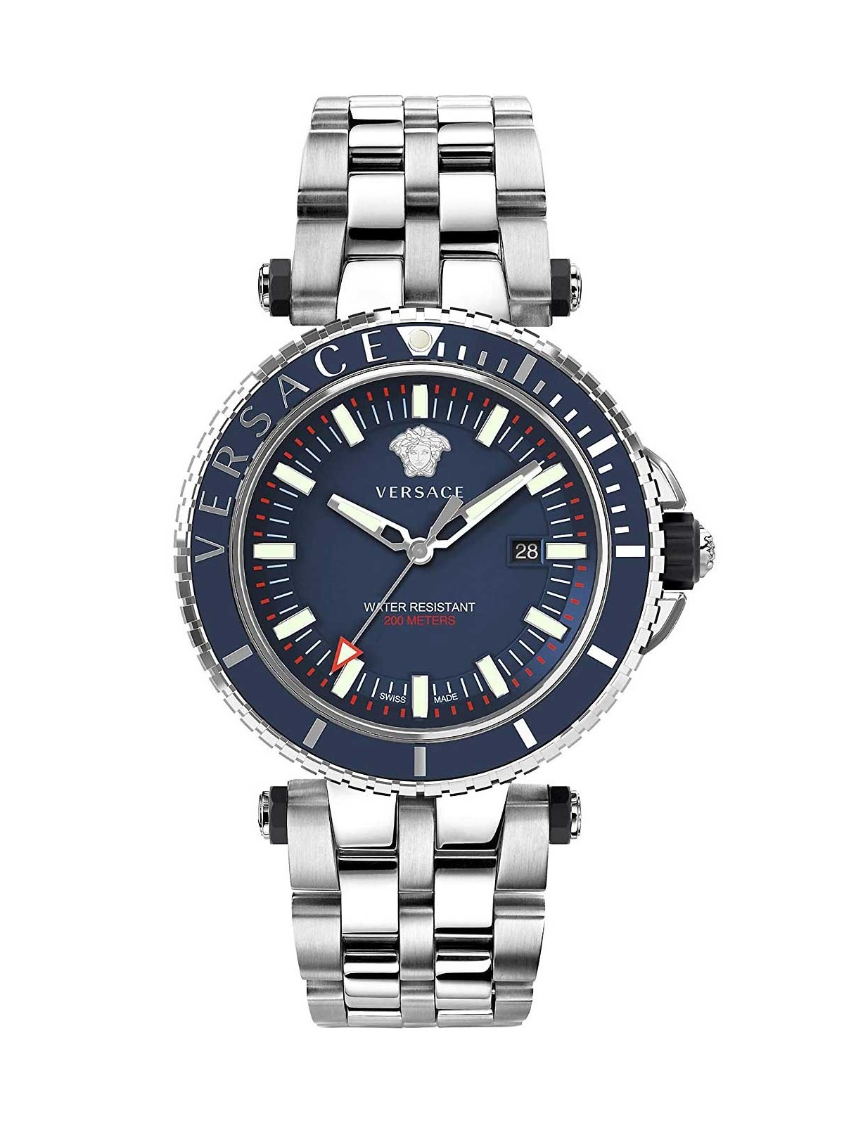 orologio uomo Versace VEAK00418 V-Race men`s 46mm 5ATM