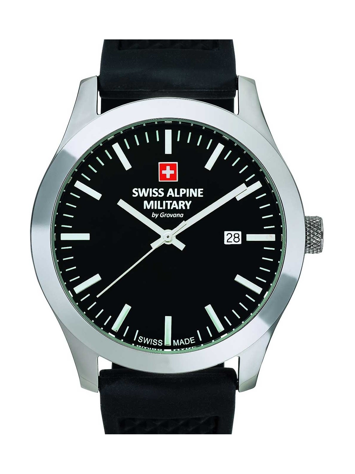 orologio uomo Swiss Alpine Military 7055.1837 sport Mens Watch 43mm 10ATM