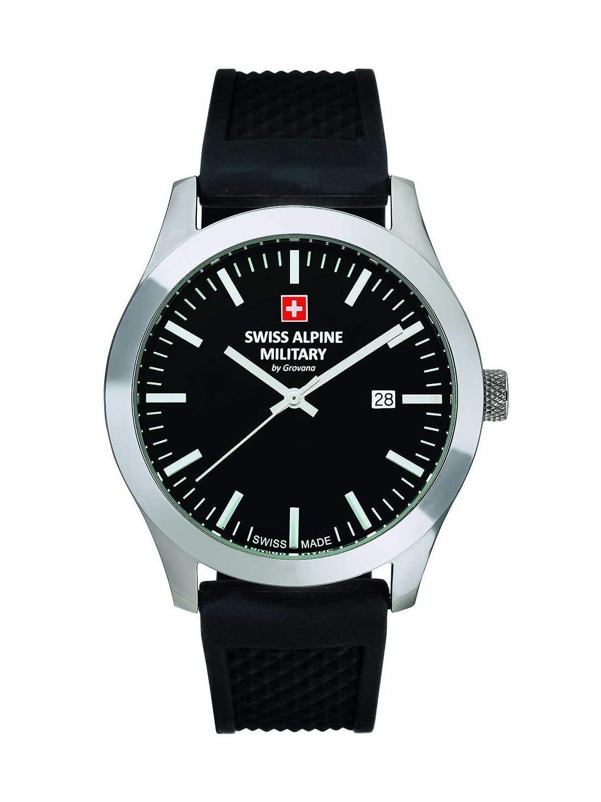 orologio uomo Swiss Alpine Military 7055.1837 sport Mens Watch 43mm 10ATM