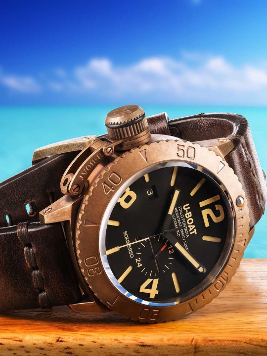 orologio uomo U-Boat 8486 Sommerso bronze Automatic Mens Watch 46mm 300M