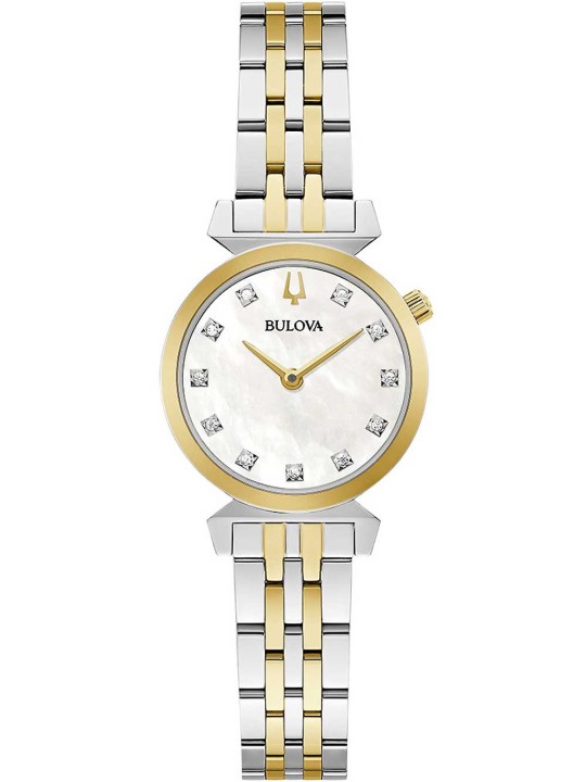 orologio donna Bulova 98P202 Regatta diamond watch (11) ladies 24mm 3ATM