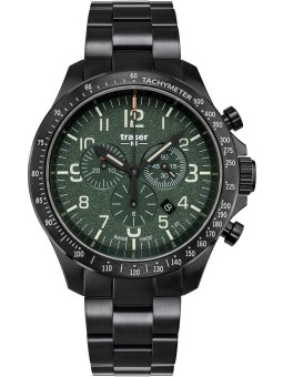orologio uomo Traser H3 109464 P67 Officer chrono green steel 46mm 10ATM