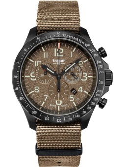 orologio uomo Traser H3 109459 P67 Officer chrono khaki nato 46mm 10ATM