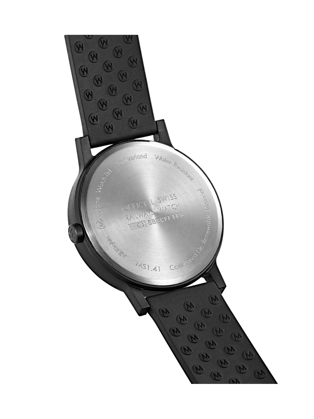 orologio uomo Mondaine MS1.41120.RB Essence 40mm 3 ATM