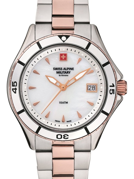 orologio donna Swiss Alpine Military 7740.1153 ladies 36mm 10ATM