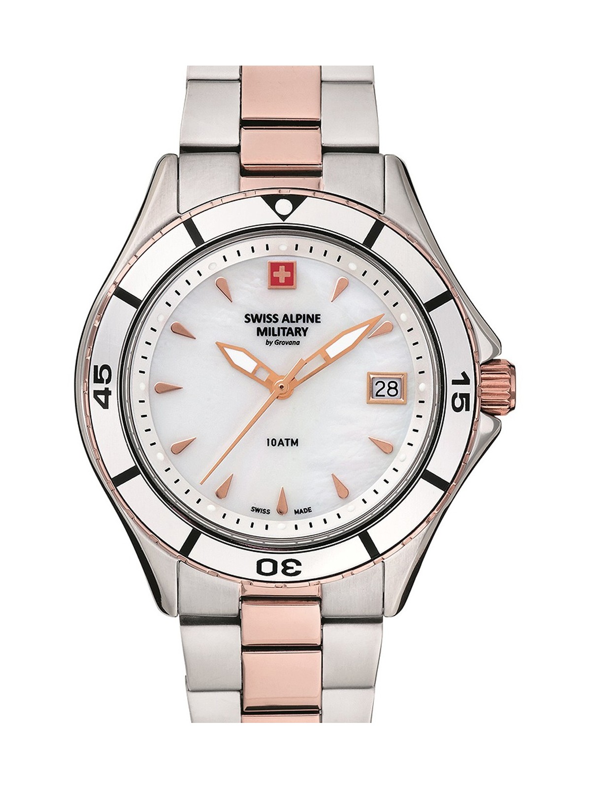 orologio donna Swiss Alpine Military 7740.1153 ladies 36mm 10ATM