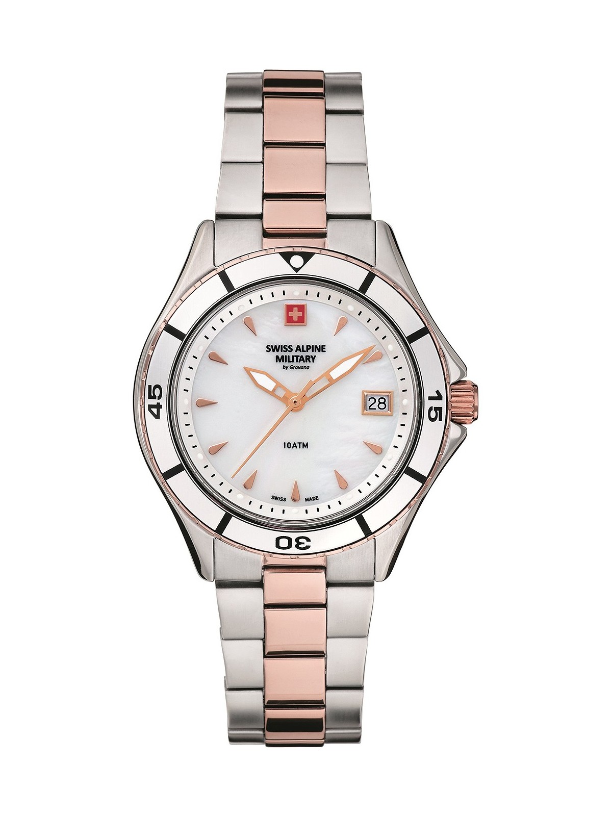 orologio donna Swiss Alpine Military 7740.1153 ladies 36mm 10ATM