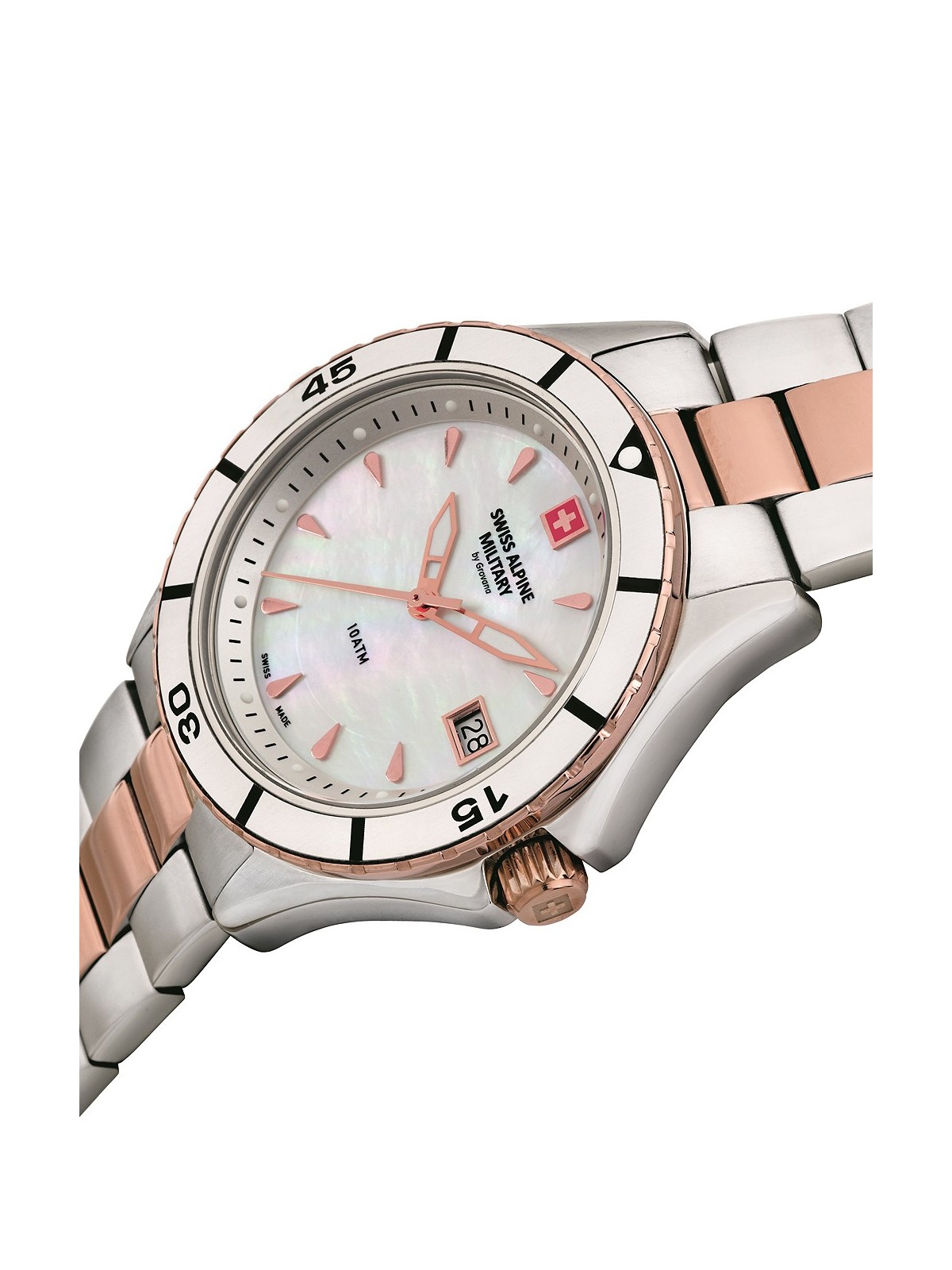 orologio donna Swiss Alpine Military 7740.1153 ladies 36mm 10ATM