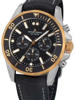 orologio uomo Jacques Lemans 1-2091D Liverpool chrono 43mm 20ATM