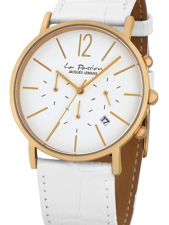 orologio unisex Jacques Lemans LP-123P La Passion chrono 40mm 5ATM