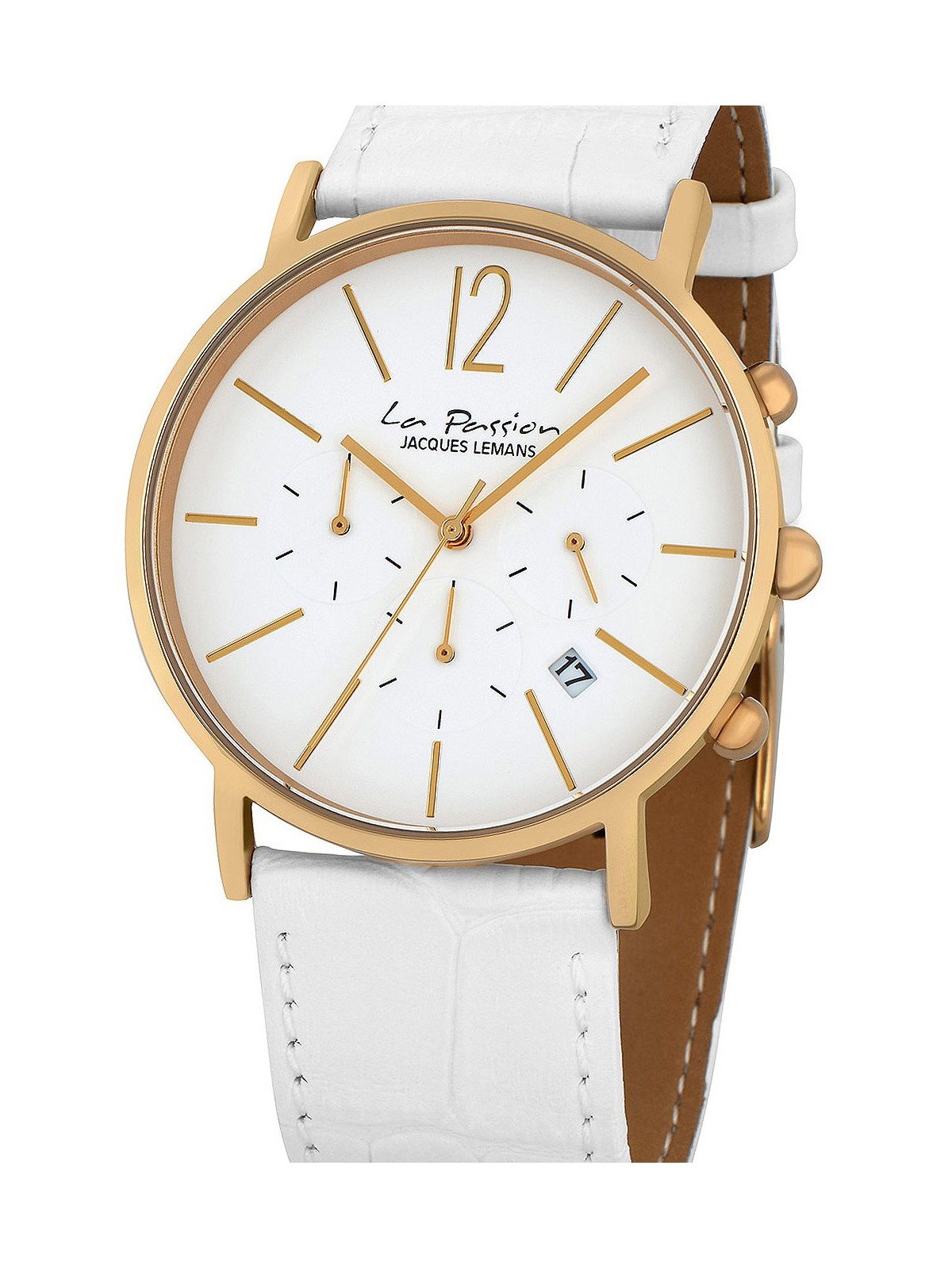 orologio unisex Jacques Lemans LP-123P La Passion chrono 40mm 5ATM