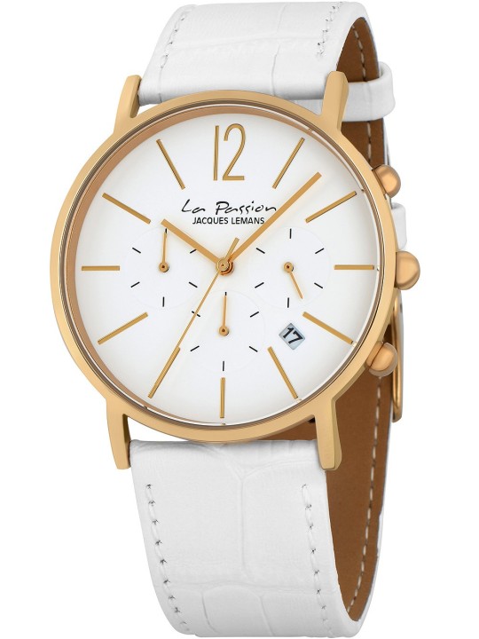 orologio unisex Jacques Lemans LP-123P La Passion chrono 40mm 5ATM