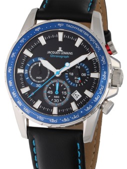 orologio uomo Jacques Lemans 1-2099B.1 Liverpool chrono 42mm 10ATM