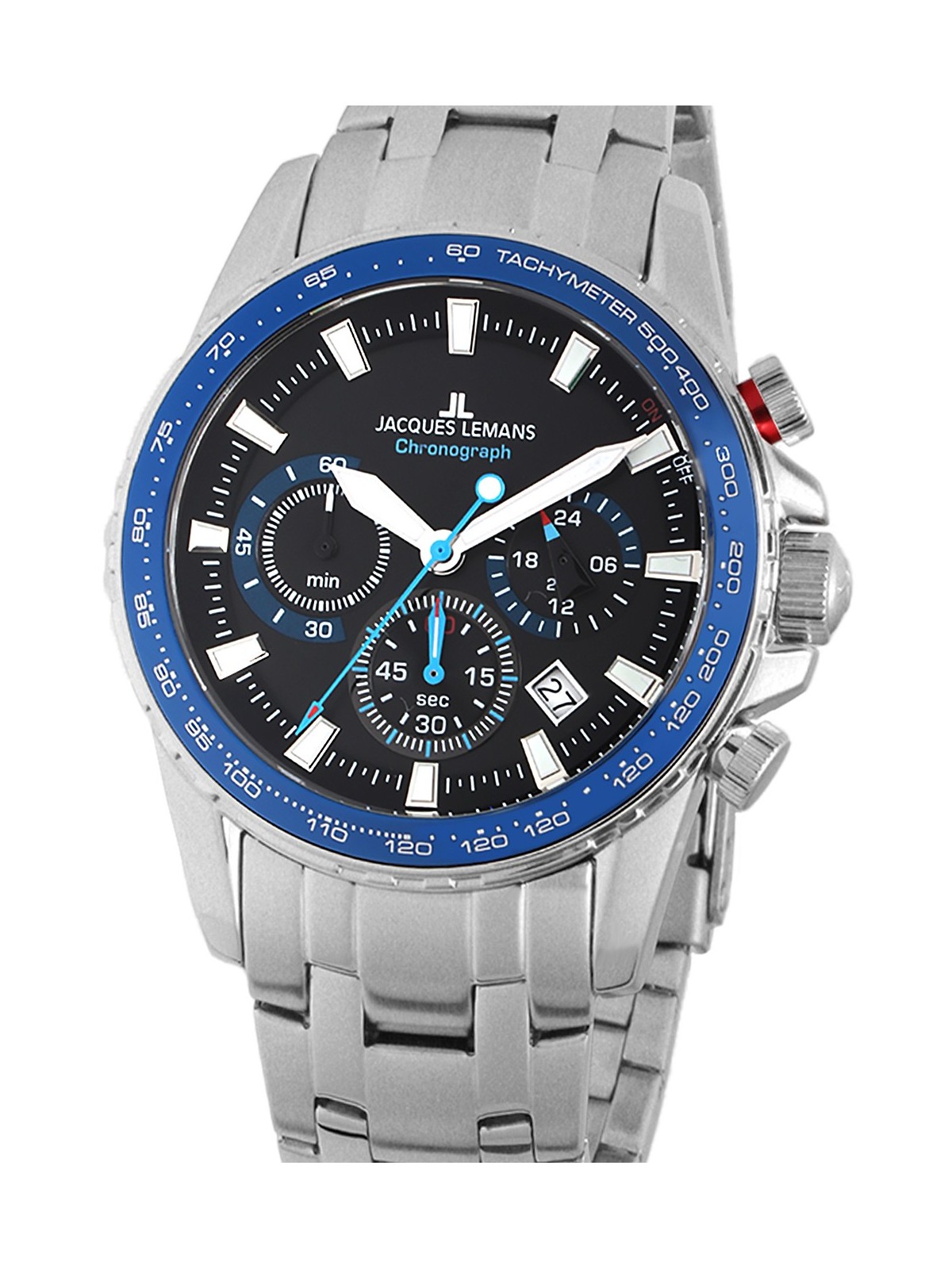 orologio uomo Jacques Lemans 1-2099E Liverpool chrono 42mm 10ATM