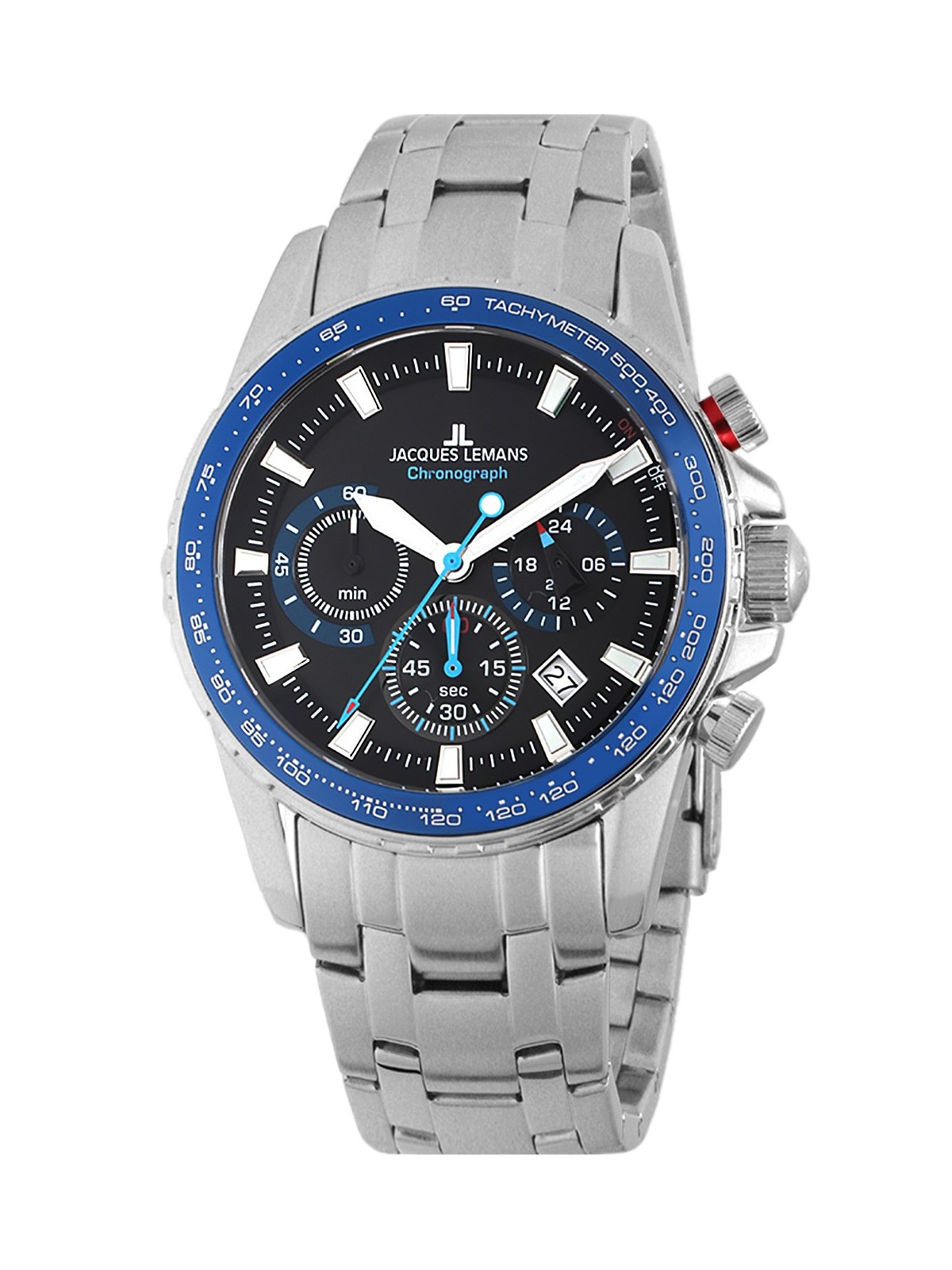 orologio uomo Jacques Lemans 1-2099E Liverpool chrono 42mm 10ATM