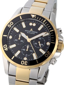 orologio uomo Jacques Lemans 1-2091I Liverpool chrono 44mm 20ATM