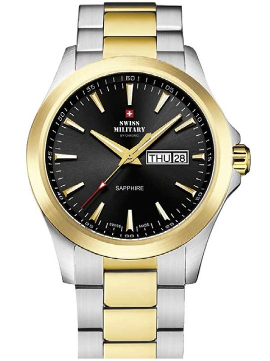 orologio uomo Swiss Military by Chrono SMP36040.27 sapphire men`s 42mm 5ATM