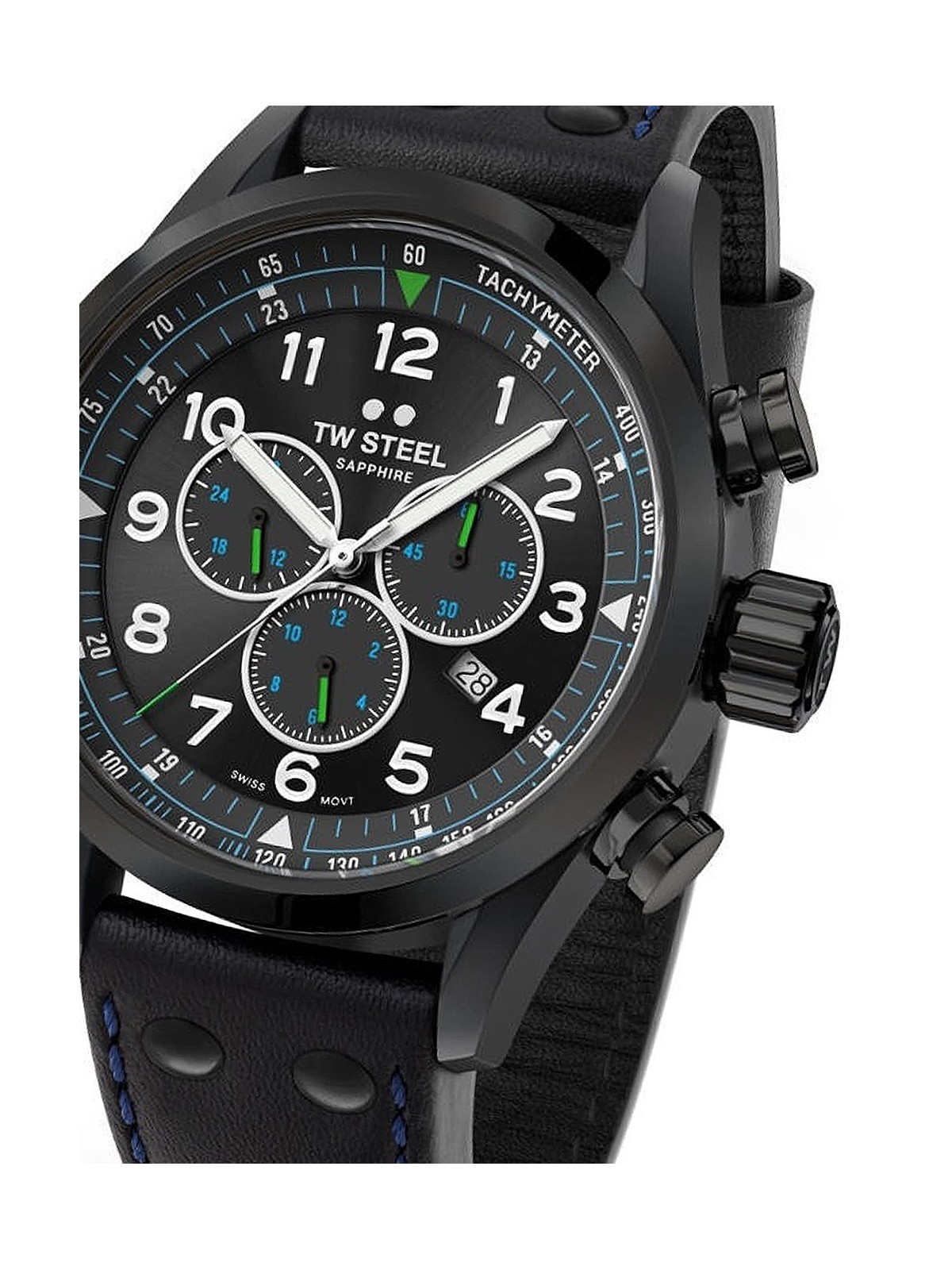 orologio uomo TW-Steel SVS306 Volante chronograph Petter Solberg 48mm 10ATM