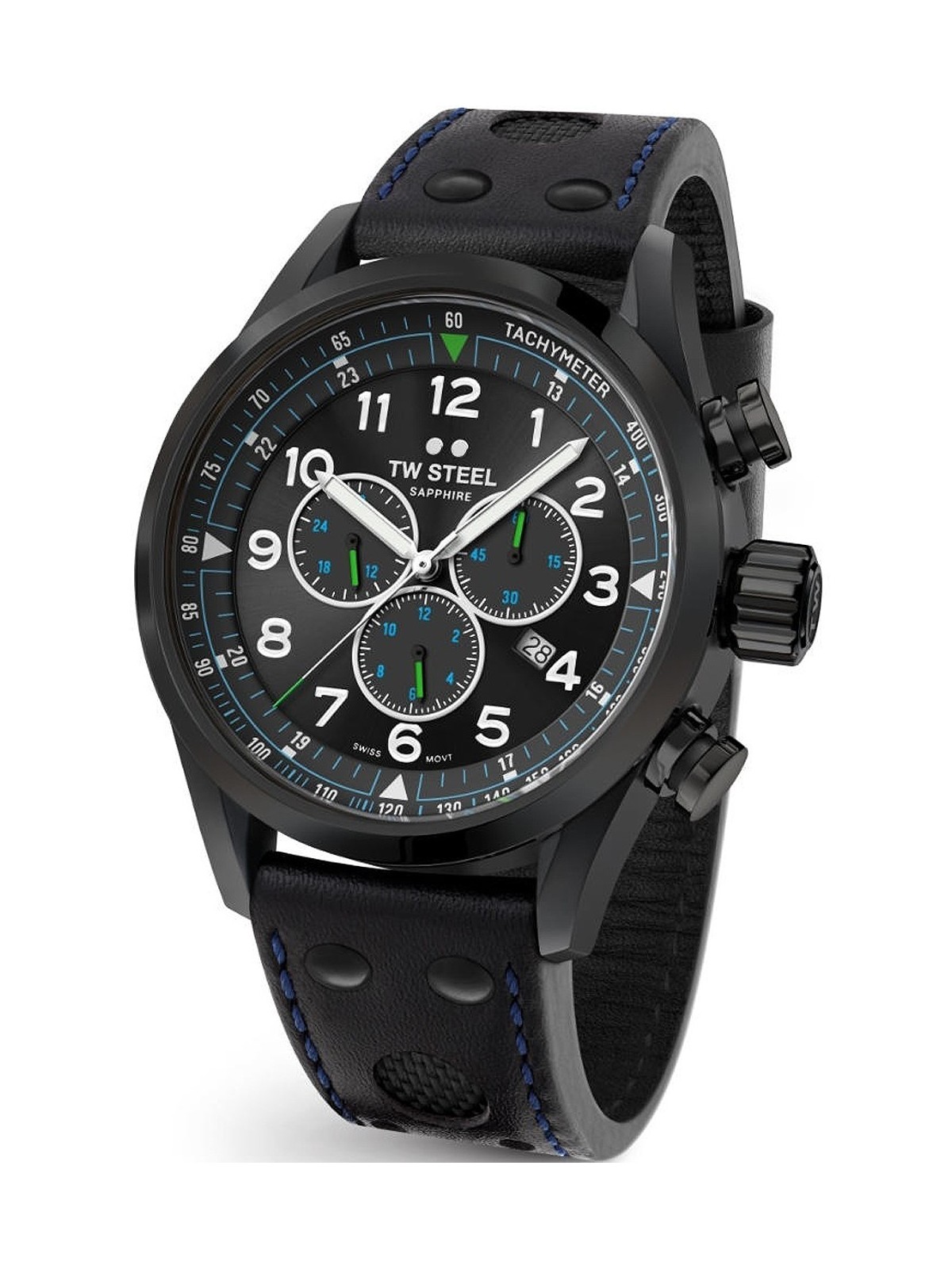 orologio uomo TW-Steel SVS306 Volante chronograph Petter Solberg 48mm 10ATM