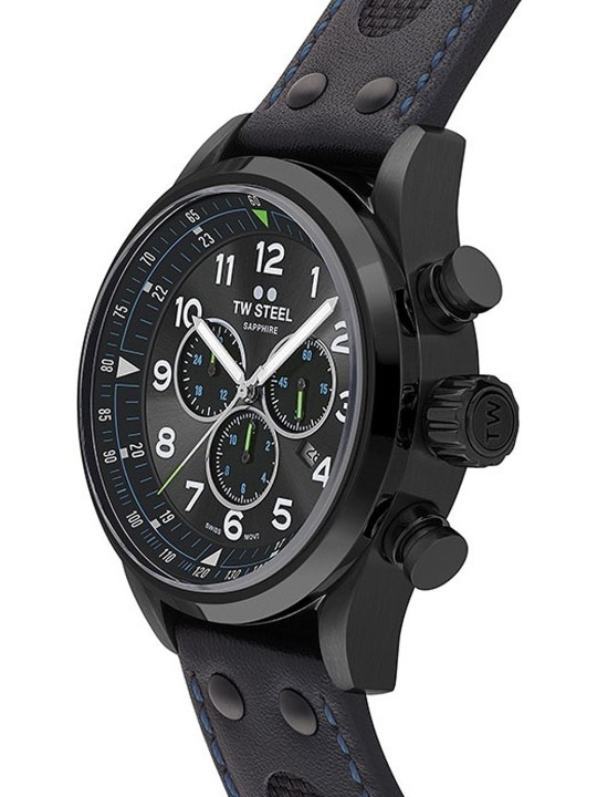 orologio uomo TW-Steel SVS306 Volante chronograph Petter Solberg 48mm 10ATM