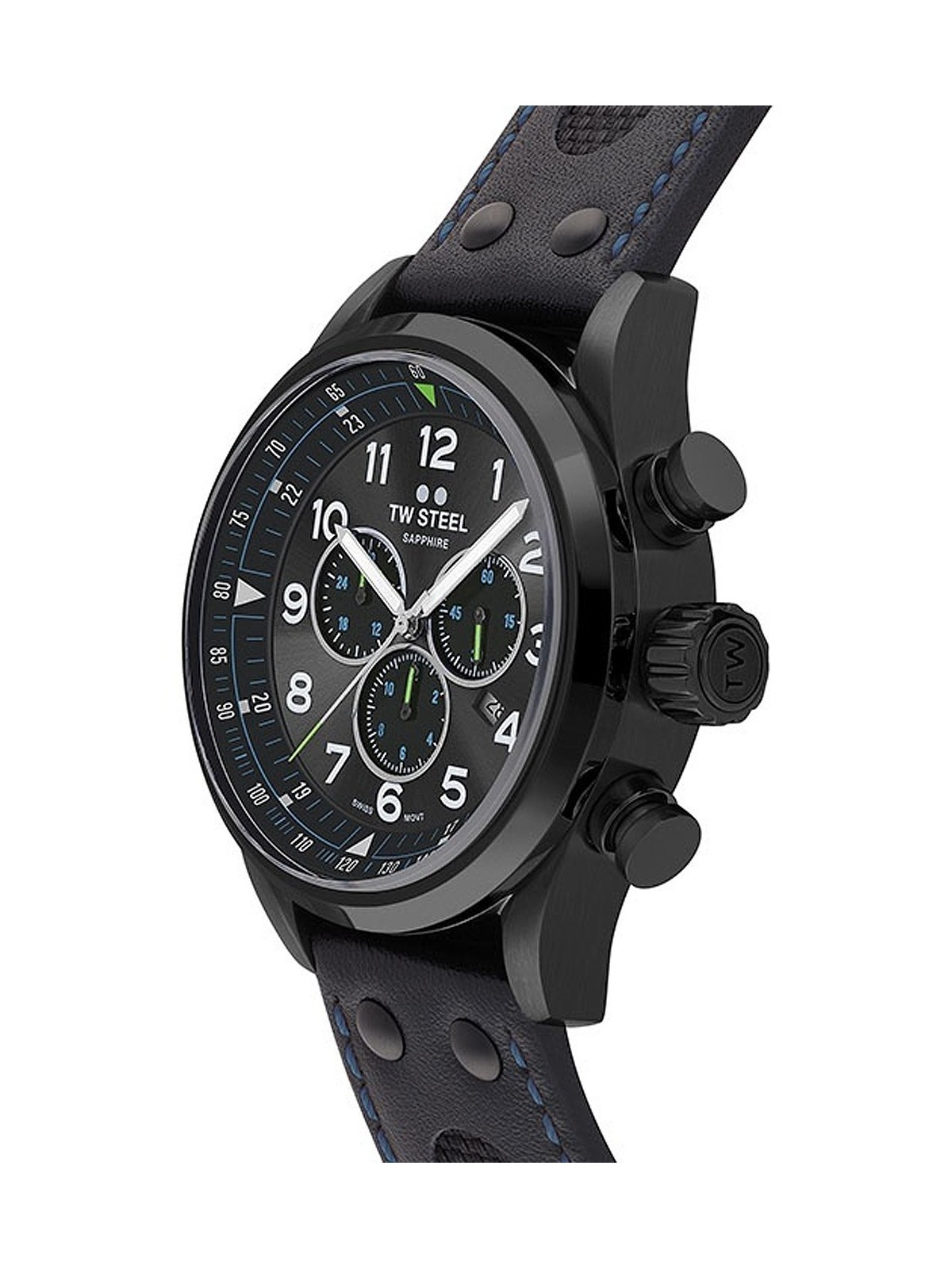 orologio uomo TW-Steel SVS306 Volante chronograph Petter Solberg 48mm 10ATM