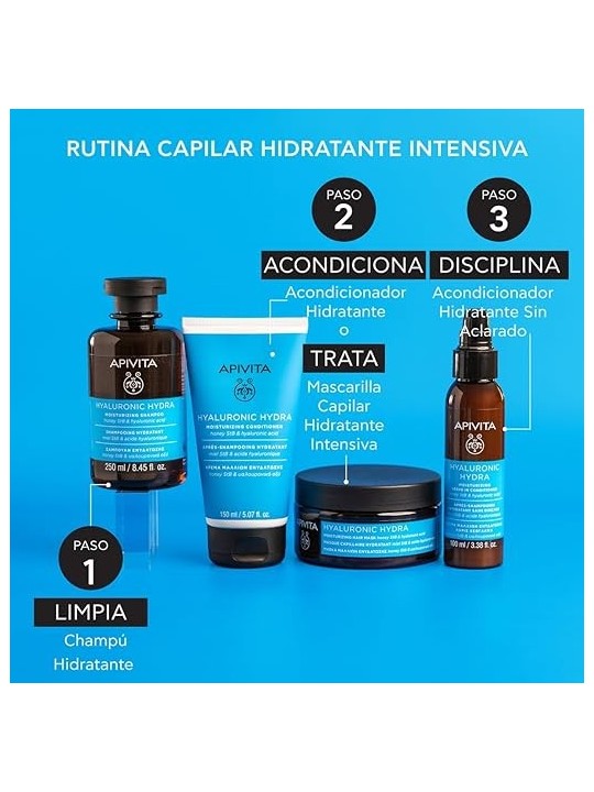 Apivita Hyaluronic Hydra Shampoo 250ml Donna