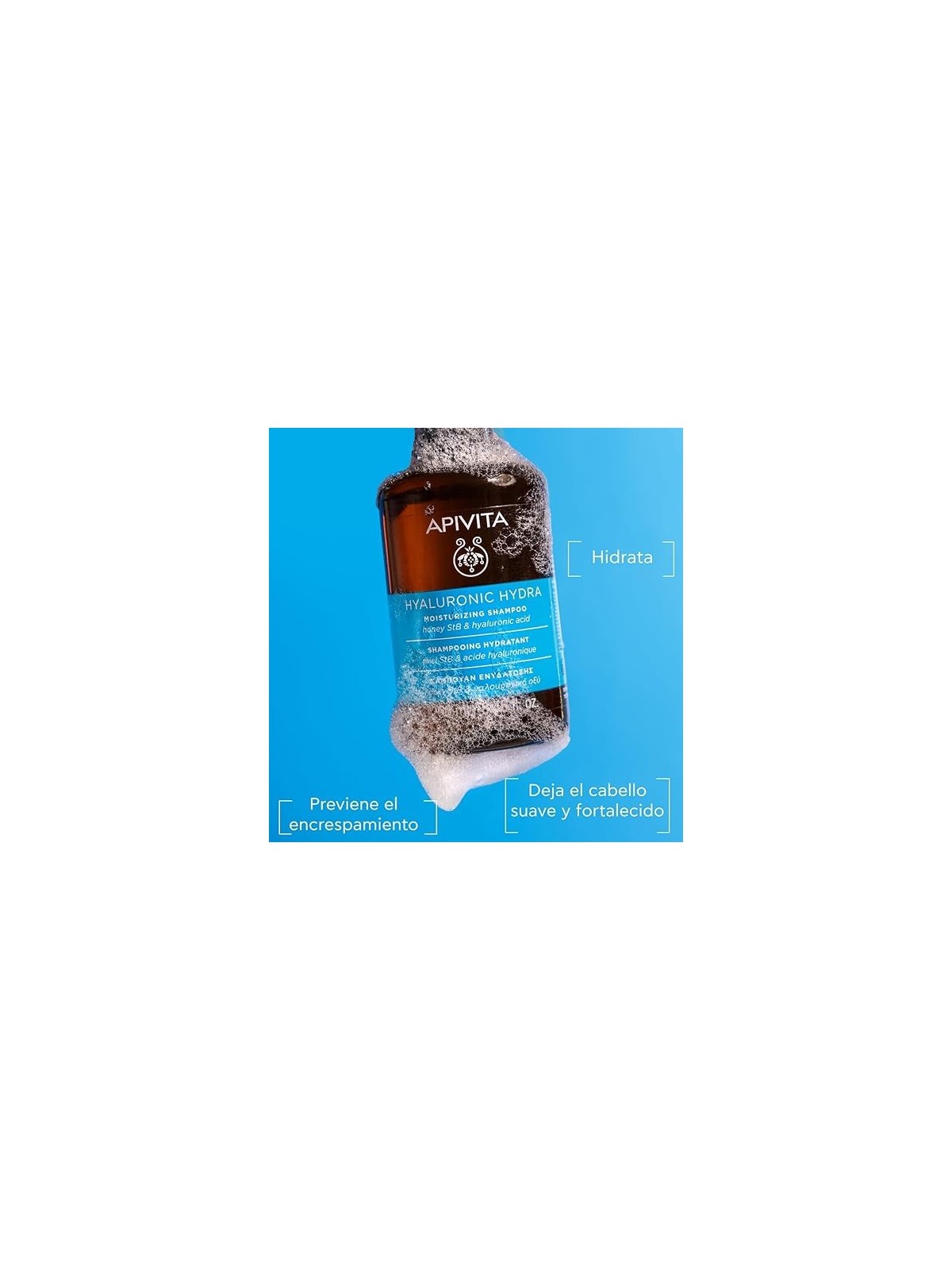 Apivita Hyaluronic Hydra Shampoo 250ml Donna